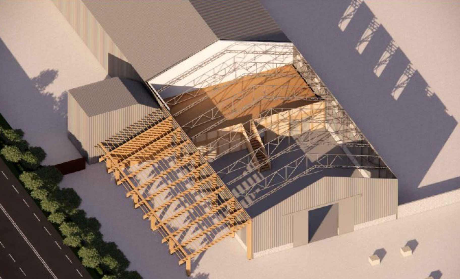 Presentation du reemploi sur le chantier de l-ecolieu -1--1--2